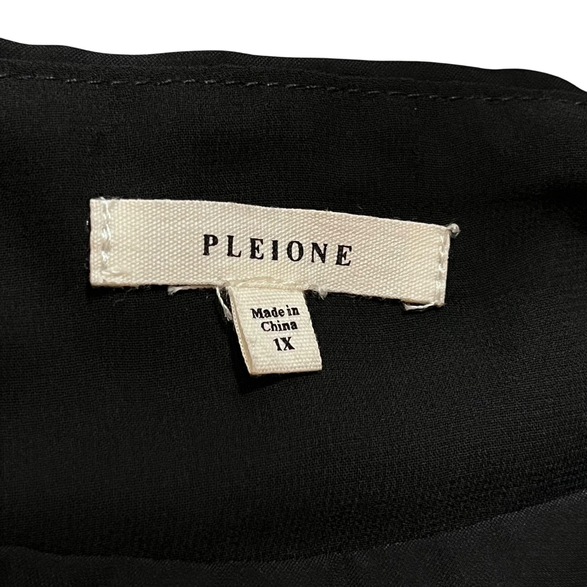 Other Pleione Anthro Women's Black Tank Top 1X Minimalist Capsule Size XL / US 12-14 / IT 48-50 - 5 Thumbnail