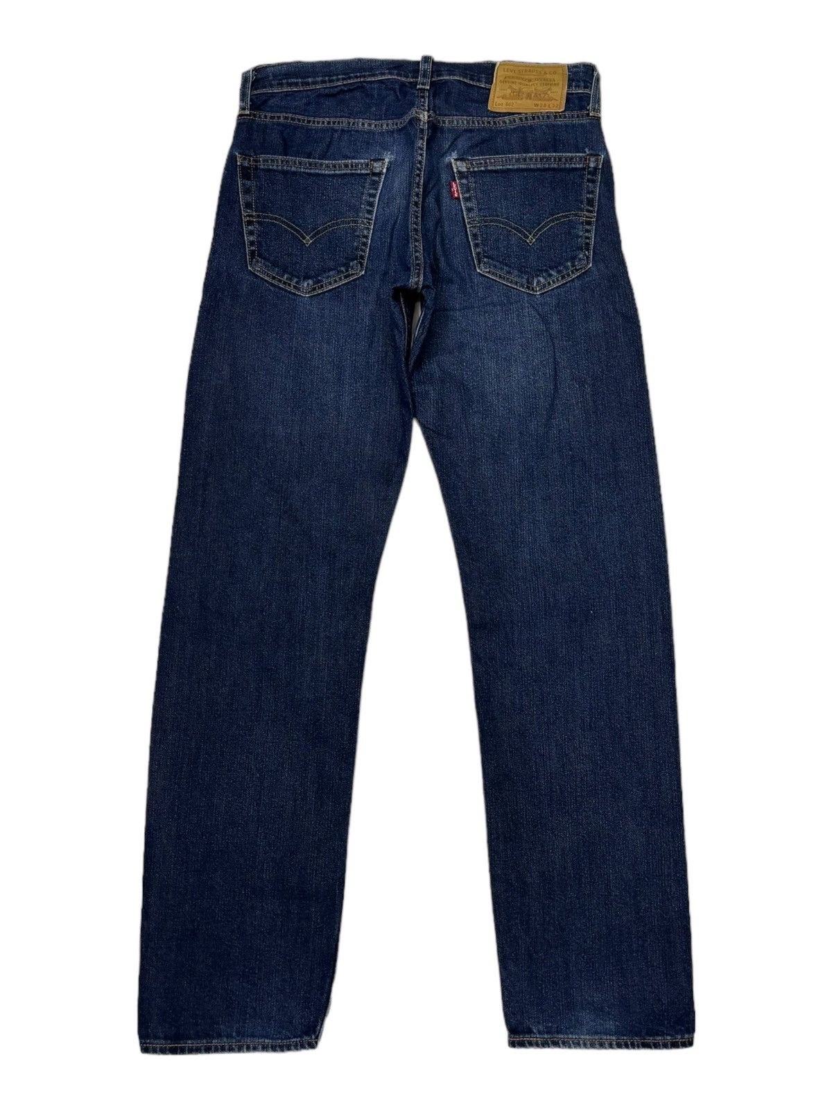 Levi's 🔥LEVIS 502 BIG E Y2K BLUE DISTRESSED DENIM JEANS Size US 29 - 3 Thumbnail