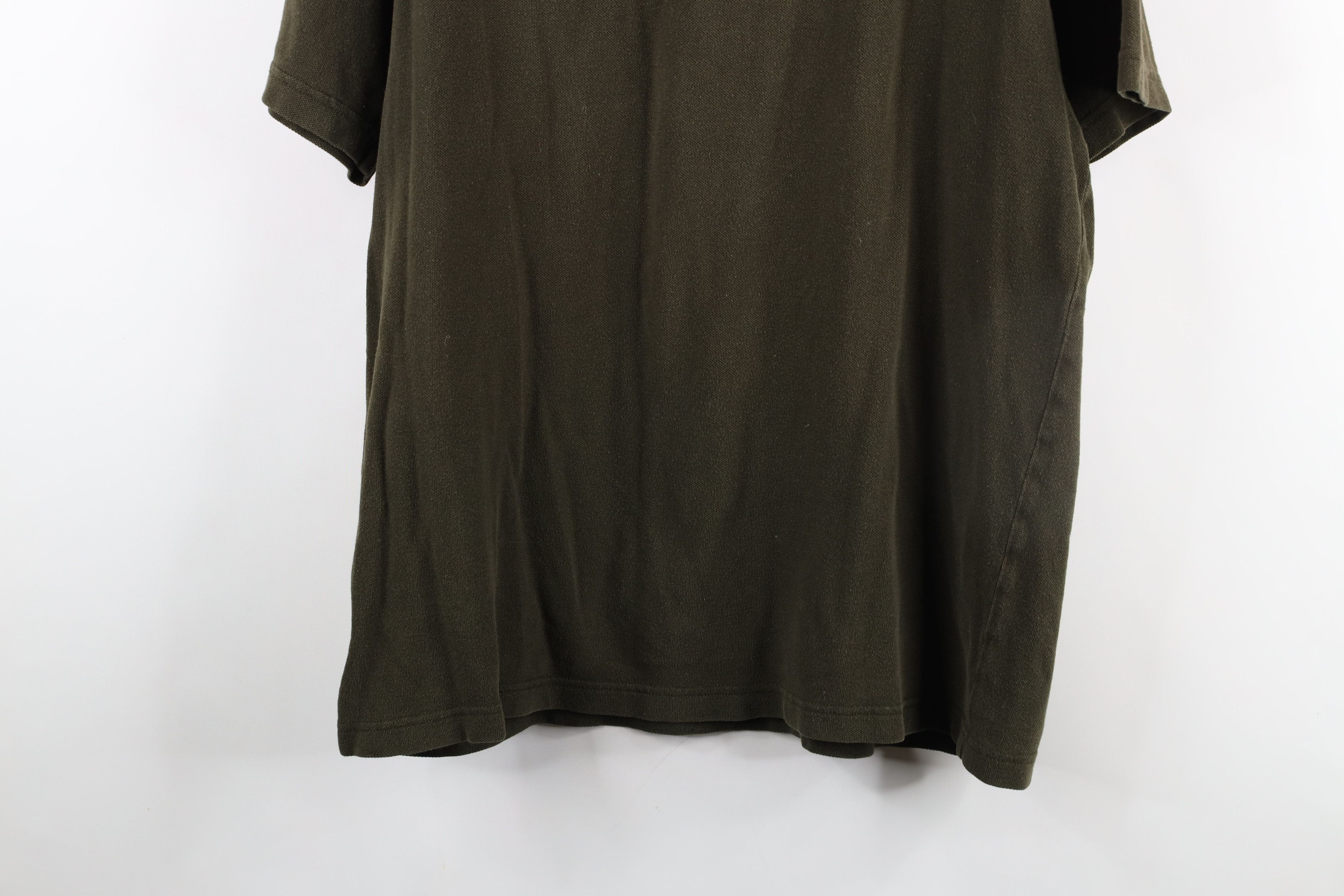 Tommy Hilfiger × Vintage Vintage 90s Tommy Hilfiger Pique Cotton Heavy T-Shirt Green Size US M / EU 48-50 / 2 - 11 Thumbnail