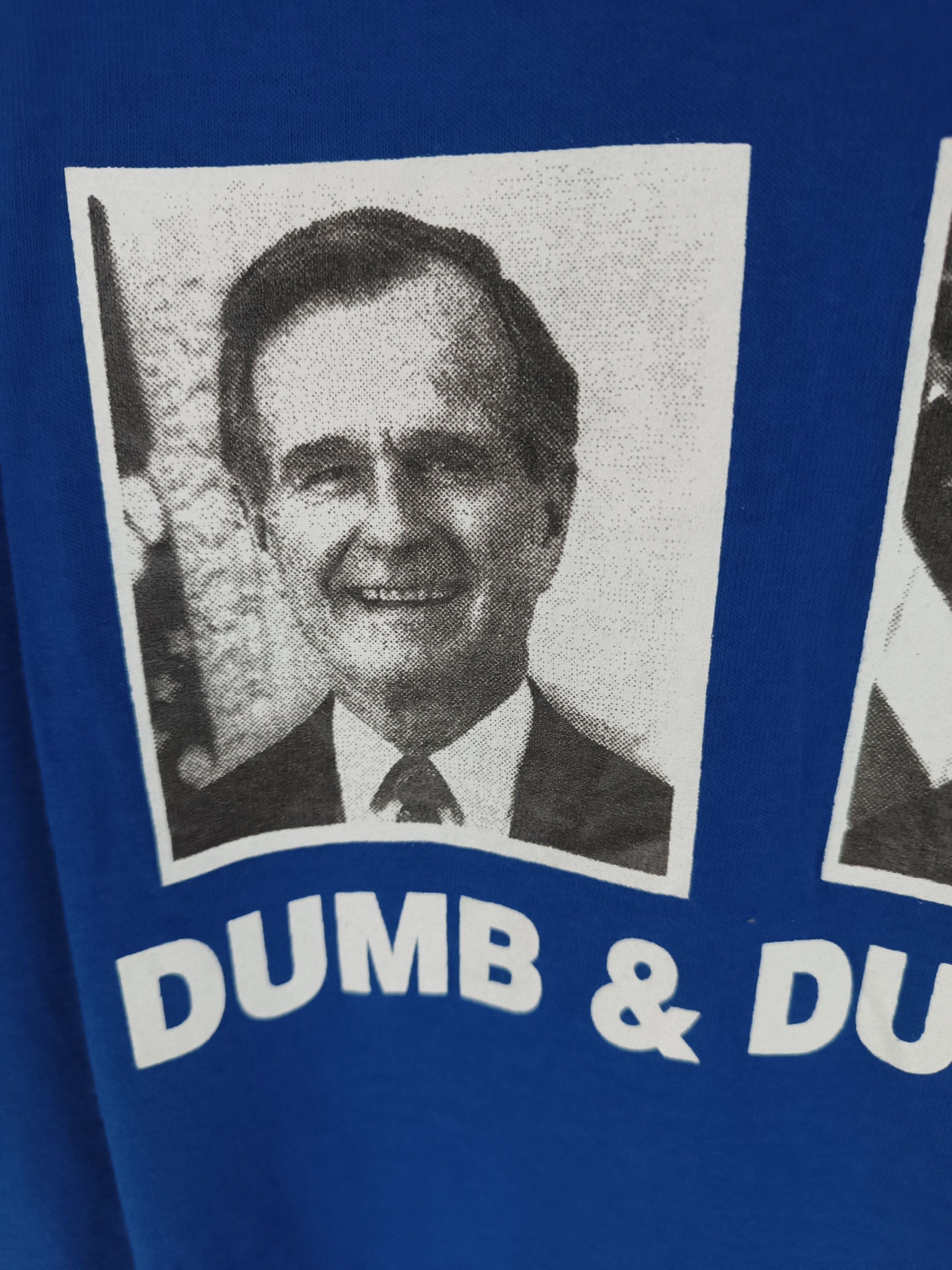 Vintage VINTAGE 2004 DUMB AND DUMBER GEORGE W BUSH USA PRESIDENT NOS Size US M / EU 48-50 / 2 - 12 Thumbnail