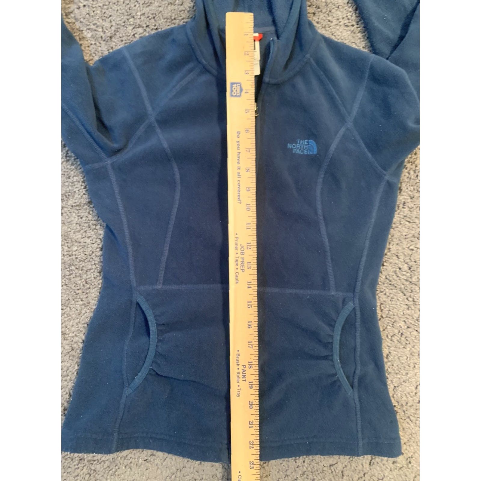 The North Face The North Face Hooded Fleece Jacket Full Zipper Small BLUE Shirt Women Regular S Blue Logo Zipper Hooded Lightweight Casual Outdoor Size S / US 4 / IT 40 - 5 Thumbnail