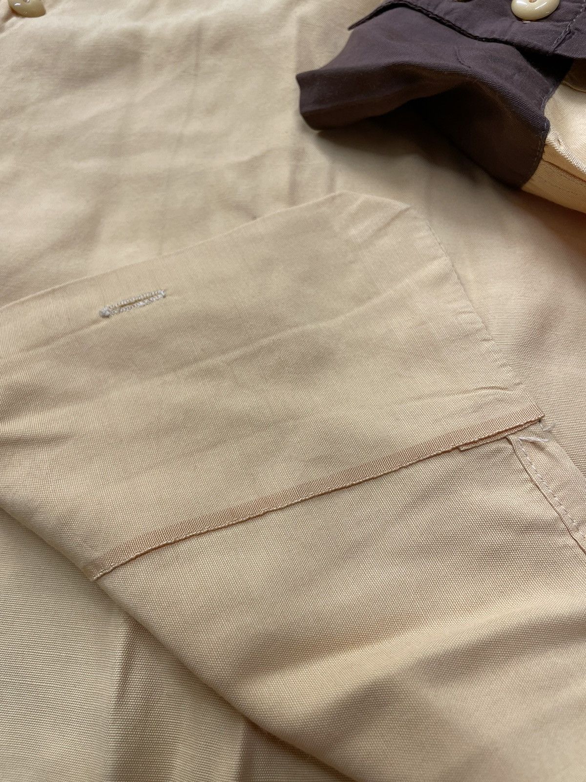 Vintage 40’s Loop Collar Gabardine Delmonico Western Shirt Size US XL / EU 56 / 4 - 6 Thumbnail