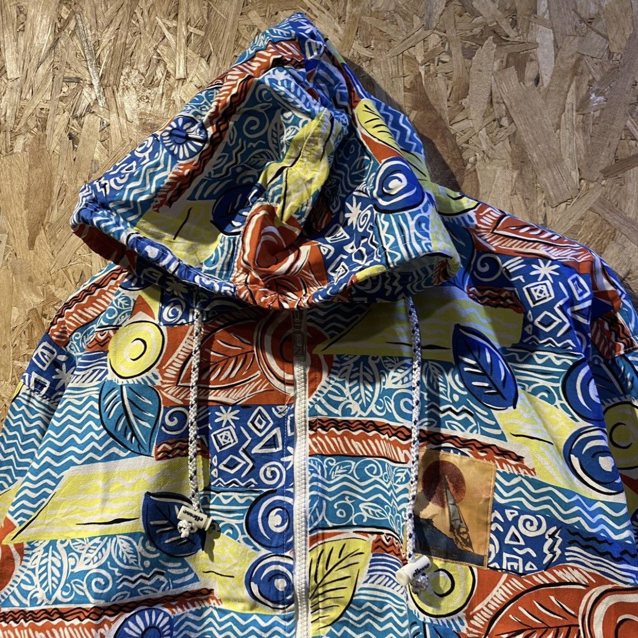 Ellesse Vintage Ellesse Windbreaker Jacket with Hood Size US M / EU 48-50 / 2 - 4 Thumbnail