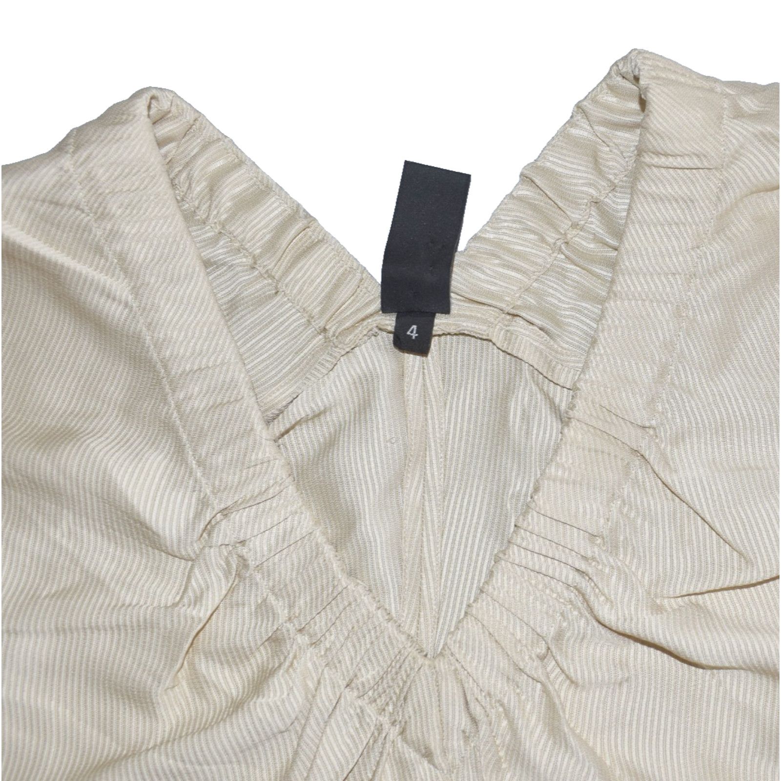 Zero + Maria Cornejo NWT ZERO + MARINA CORNEJO Gathering Front & Back Dress Sz 4 Size S / US 4 / IT 40 - 7 Thumbnail