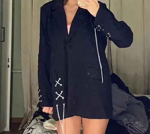 Other Solid Vintage Blazer Coats Women Size 3XL / US 20-22 - 4 Thumbnail