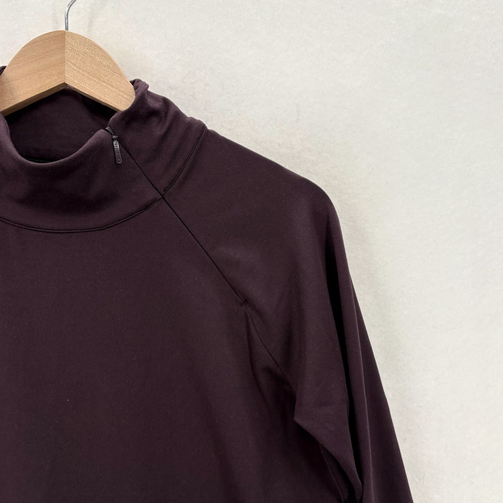Athleta Athleta Sweatshirt Womens Medium Purple Gym Superluxe Half Zip Pullover Size M / US 6-8 / IT 42-44 - 2 Thumbnail