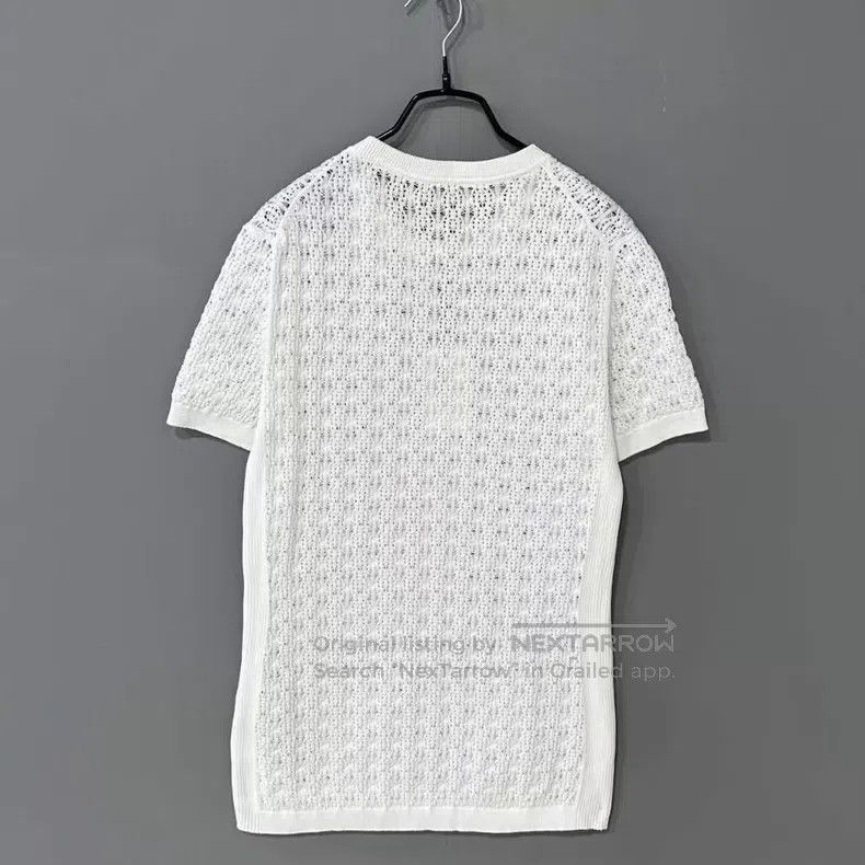 Louis Vuitton Louis Vuitton SS24 Logo chain lace knit short sleeves Size S / US 4 / IT 40 - 2 Thumbnail