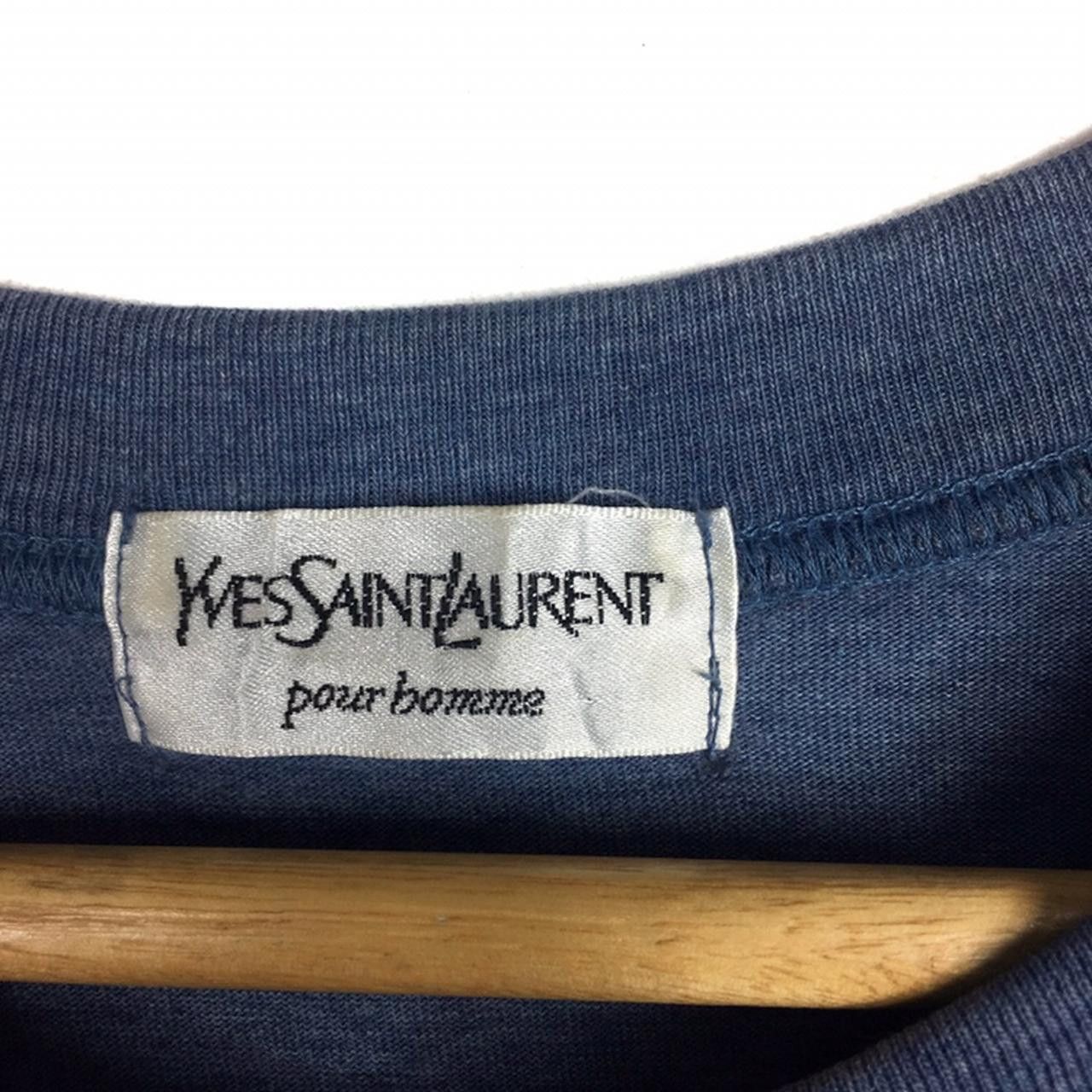 Yves Saint Laurent Vintage YVES SAINT LAURENT Paris YSL Pour Homme Spell Out Size M / US 6-8 / IT 42-44 - 4 Thumbnail