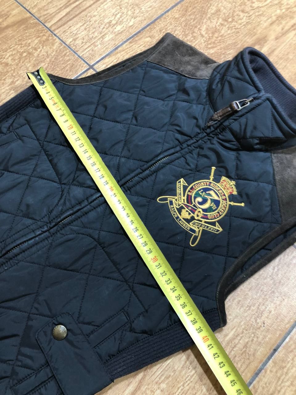 Polo Ralph Lauren Ralph Lauren Sport Vest Black Quilted Equestrian Crest Zip Size XS / US 0-2 / IT 36-38 - 9 Thumbnail