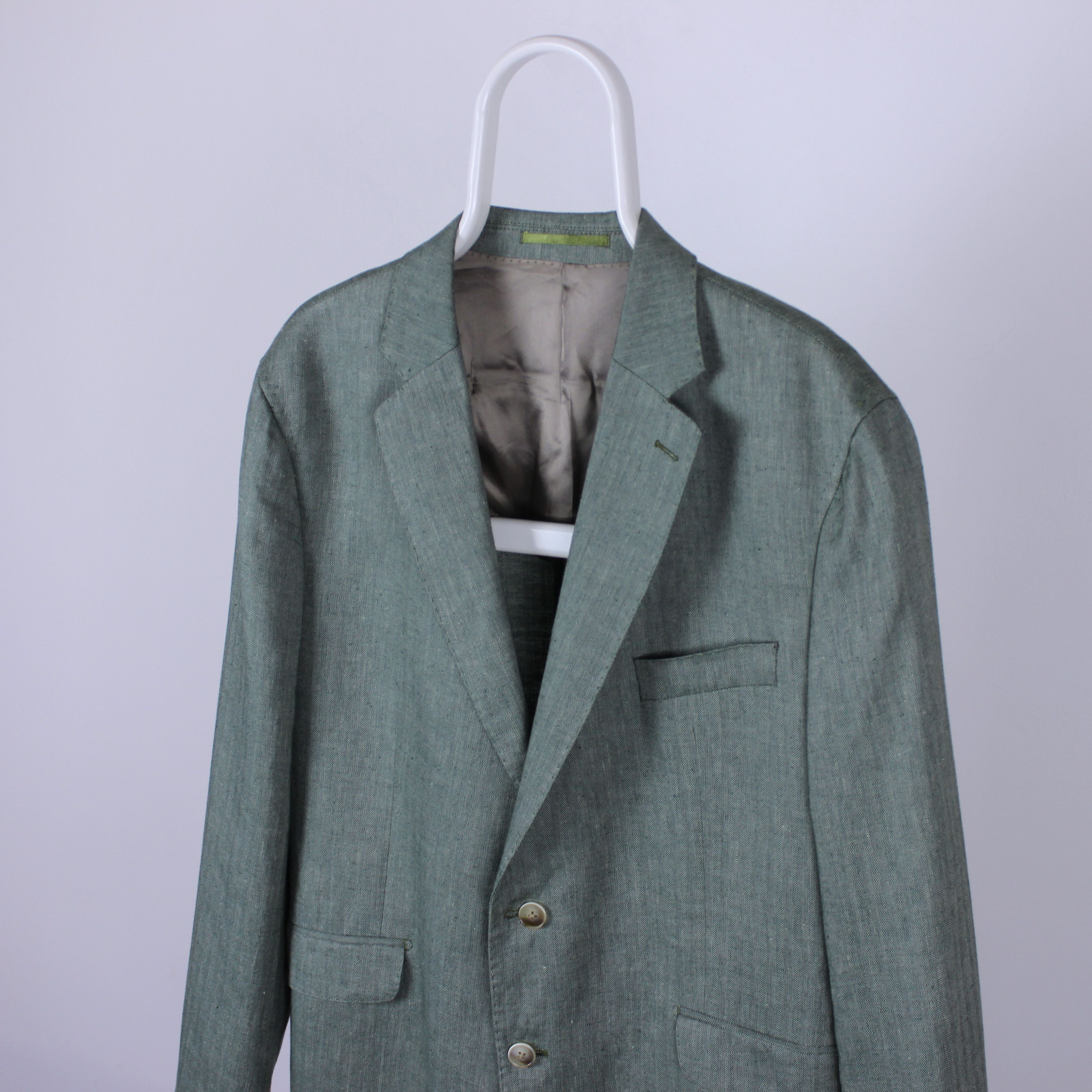 Hackett Hackett blazer linen cotton XL 46R 56R tailoring Size 46R - 1 Thumbnail