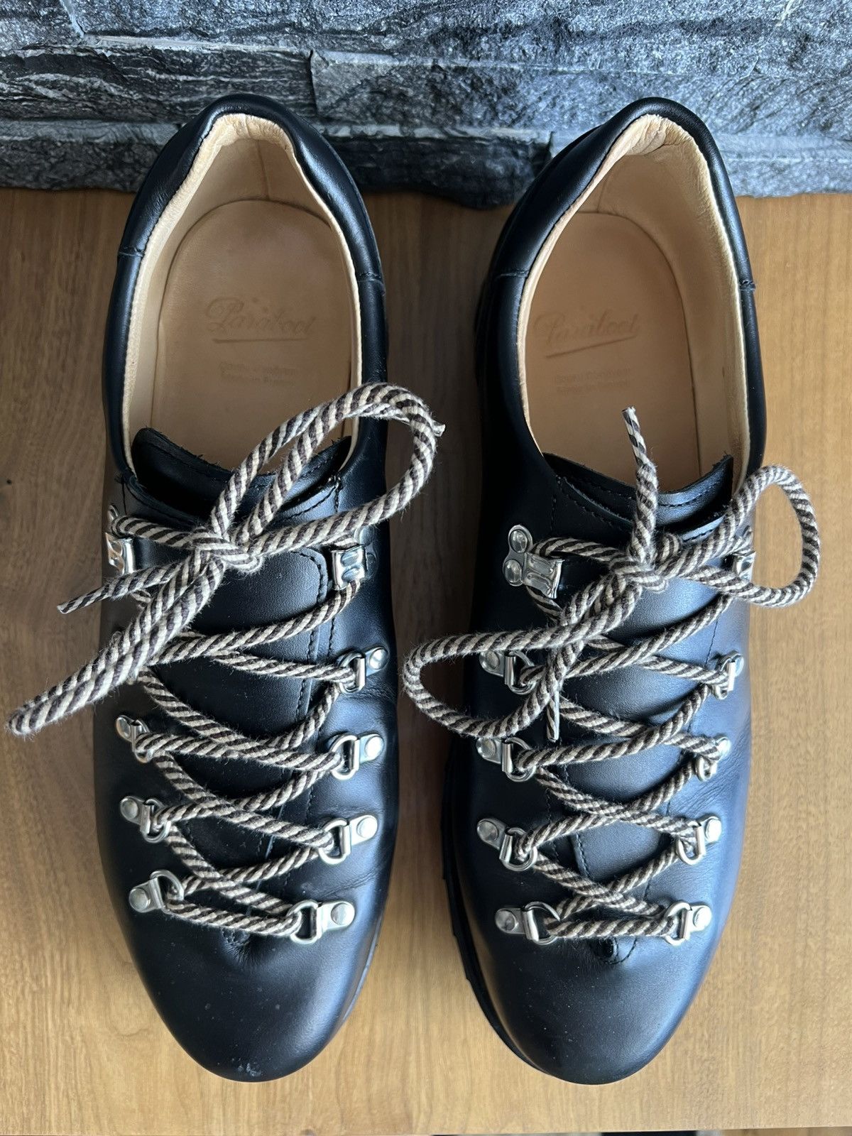 Paraboot Clusaz Noir Size US 12 / EU 45 - 3 Thumbnail