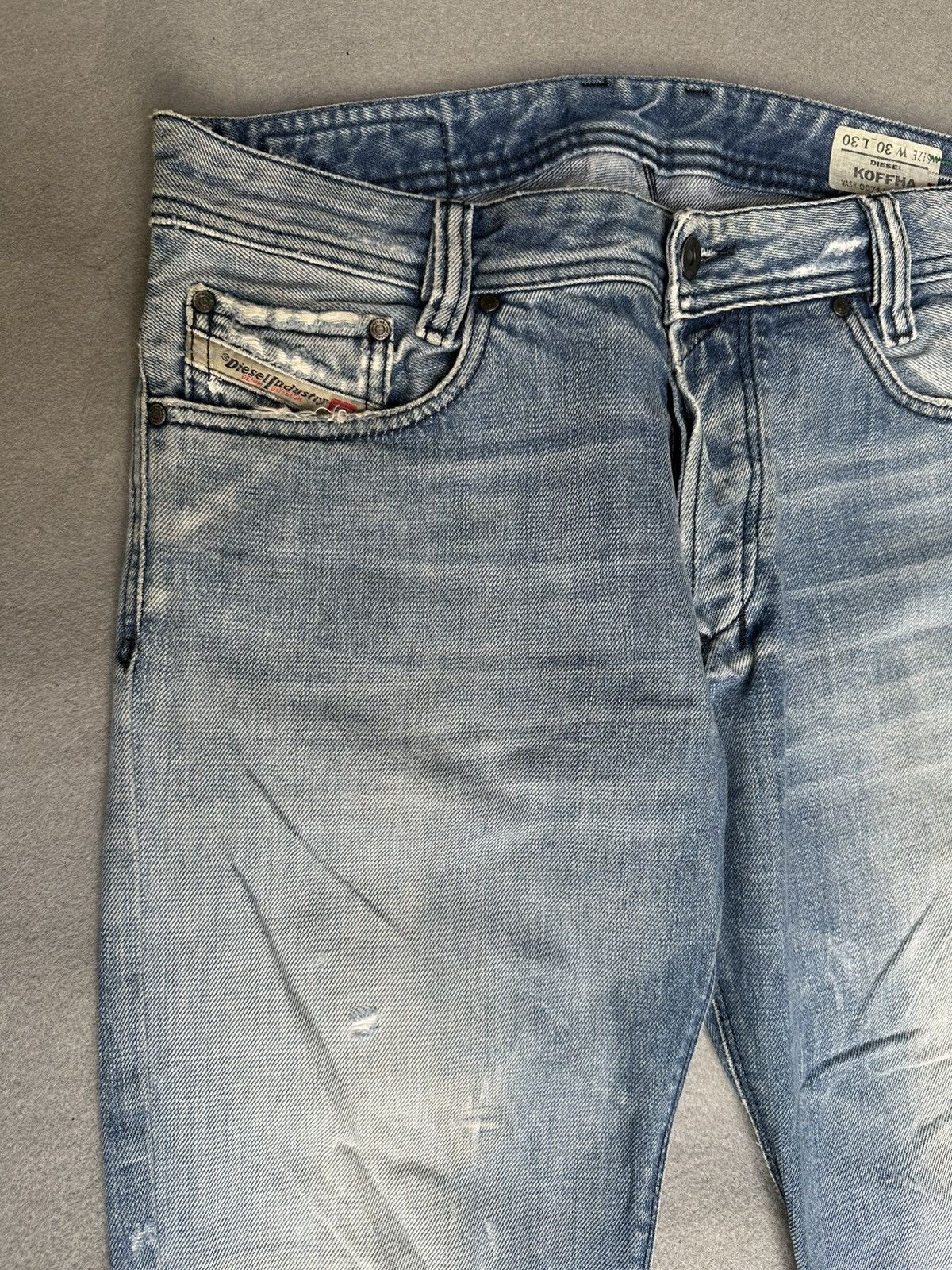 Diesel FLARE Diesel Distressed Denim Size US 32 / EU 48 - 9 Thumbnail