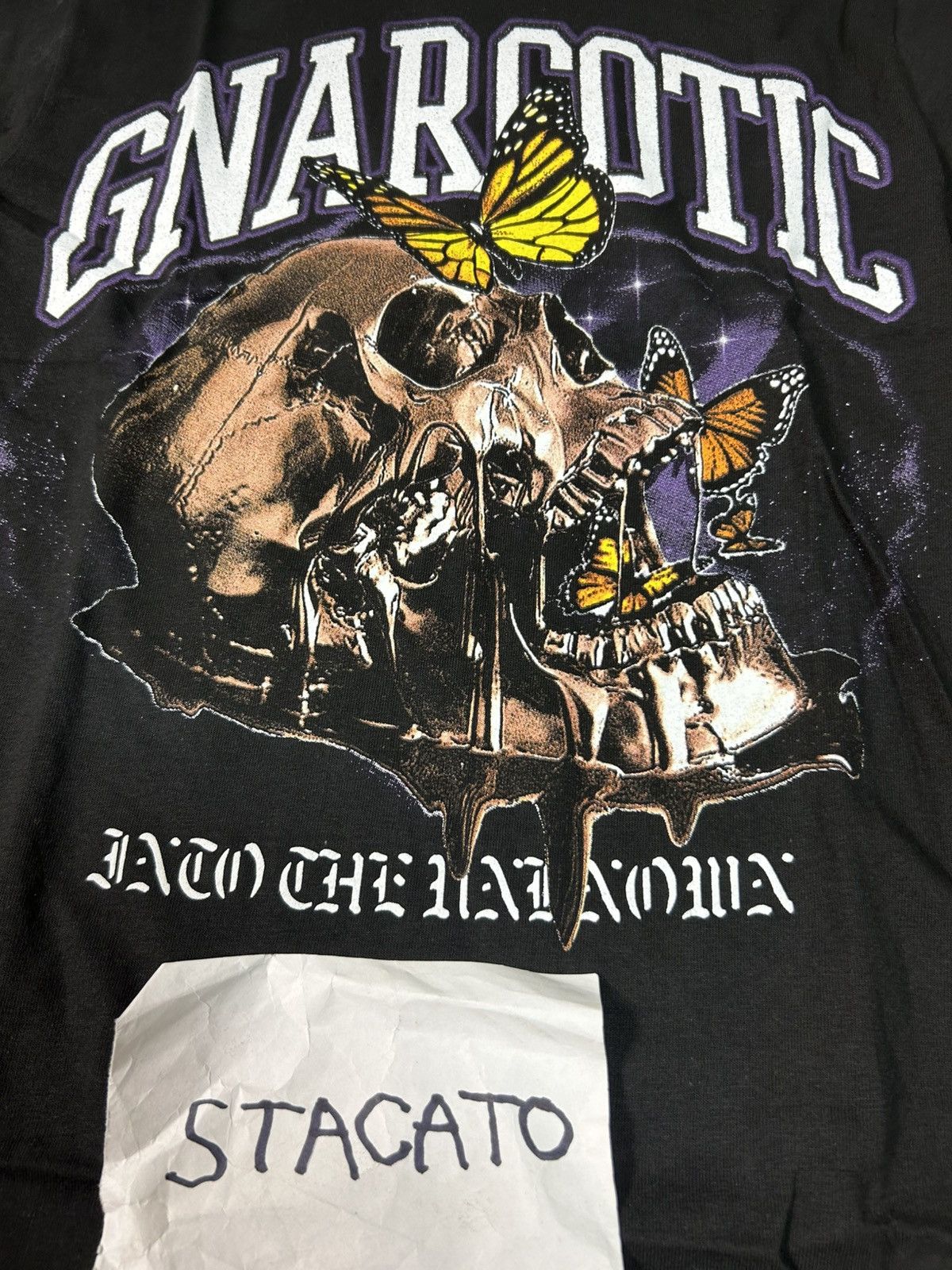Gnarcotic × Rap Tees Gnarcotic Lil Gnar Into The Unknown Long Sleeve Black Size US S / EU 44-46 / 1 - 3 Thumbnail