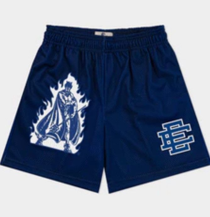 Eric Emanuel Eric Emanuel EE NCAA Duke Blue Devils shorts medium Size US 30 / EU 46 - 1 Thumbnail