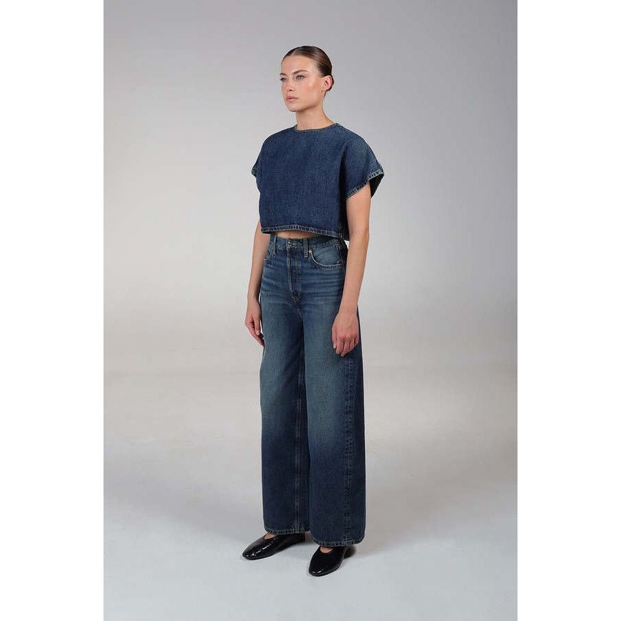 ETICA NWT Etica X Anthropologie Marley Ultra High Rise Jean 28 Size 28" / US 6 / IT 42 - 2 Thumbnail