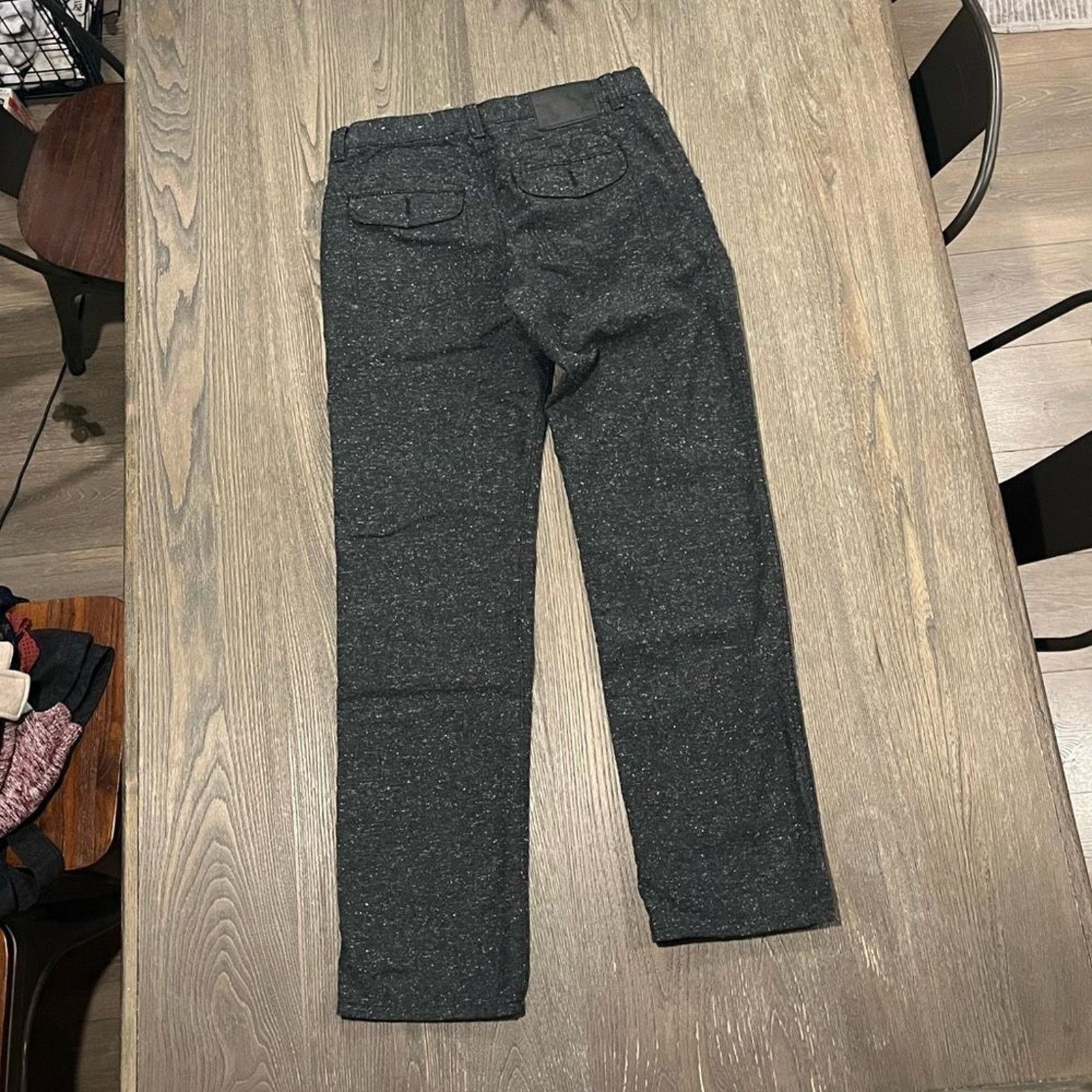 American Eagle Outfitters American Eagle Gray Tweed Cotton Trouser Pants Size 30/34 Size US 30 / EU 46 - 10 Thumbnail