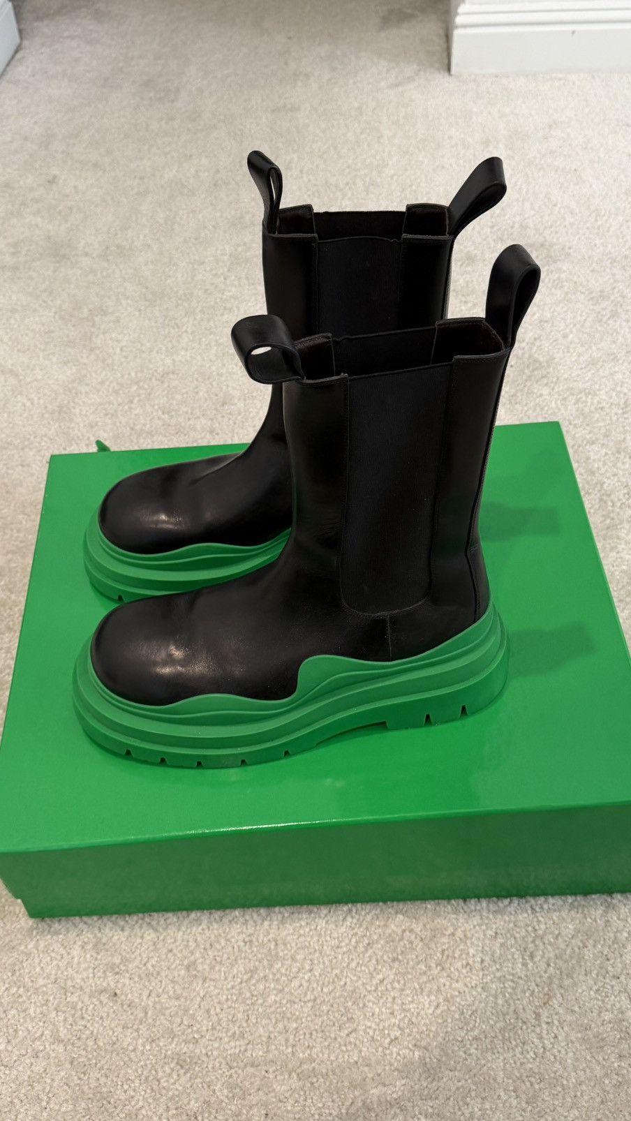 Maison Margiela Bottega Veneta Tire Chelsea Boots Size US 11 / EU 44 - 3 Thumbnail