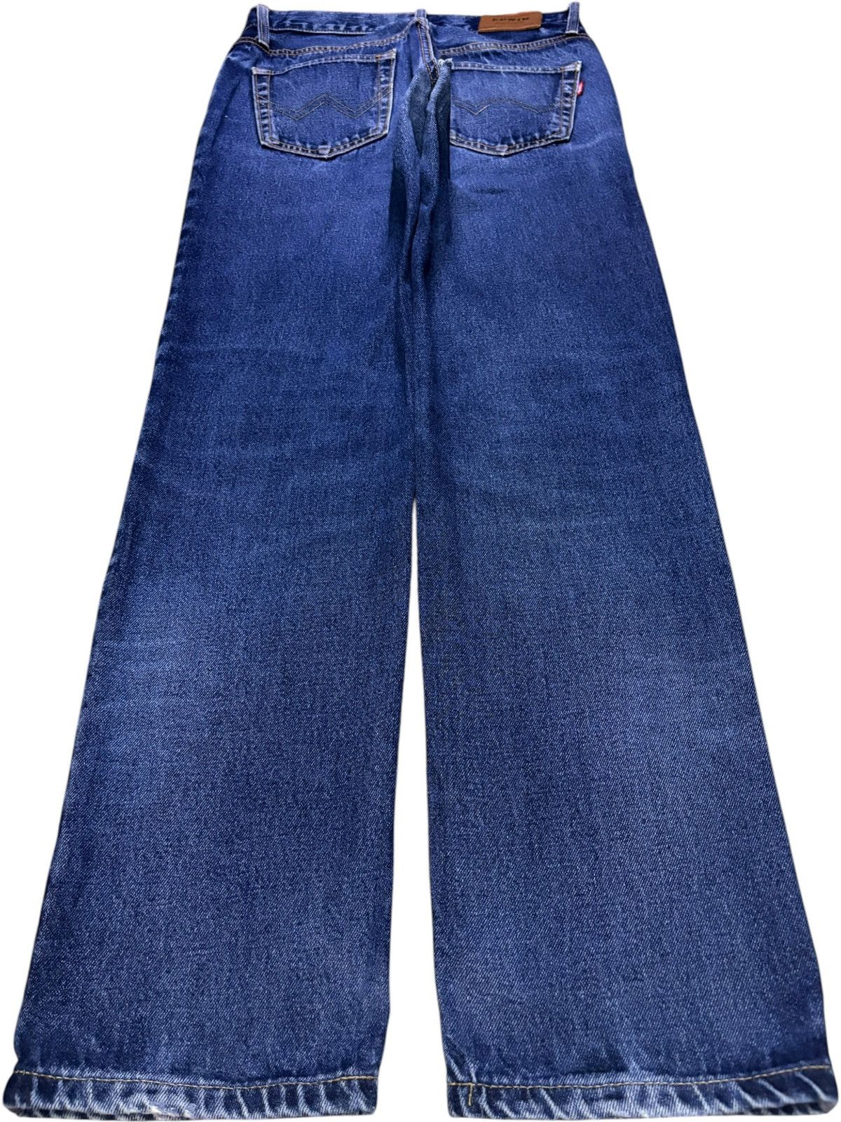Edwin Vintage Edwin 403 Blue Wash Distressed Jeans Size US 29 - 2 Thumbnail