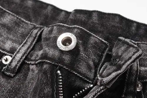 VIBE Men Distress Punk Jeans Size US 34 / EU 50 - 6 Thumbnail