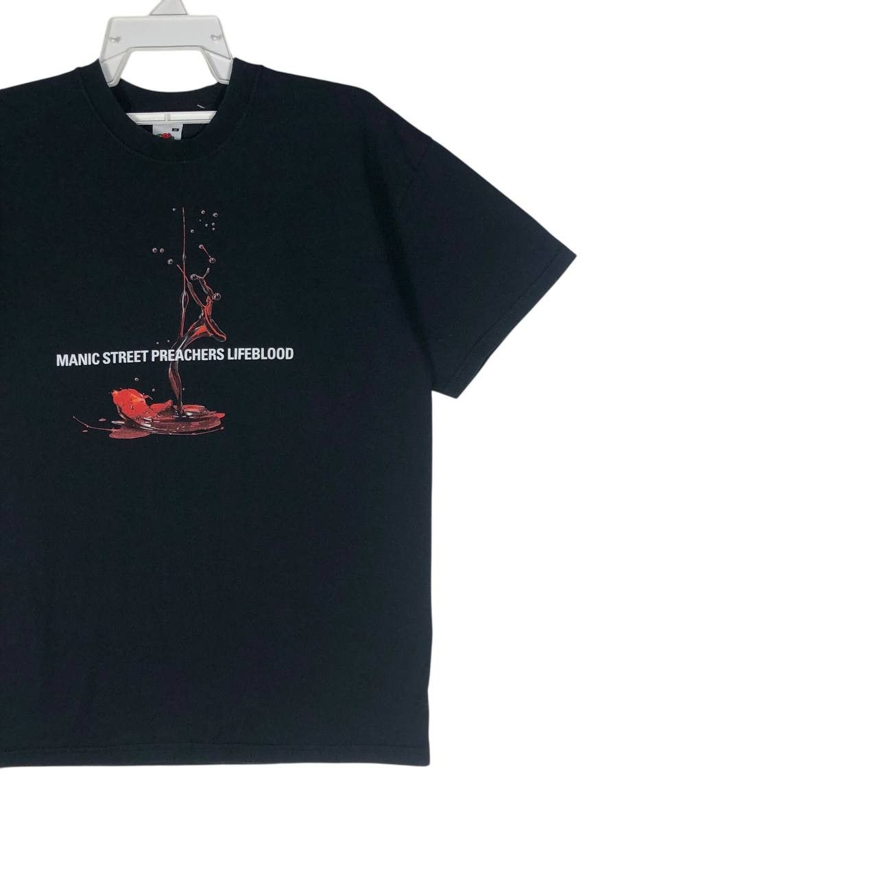 Band Tees Vintage Manic StreeT Preachers Lifeblood Men T-shirt Size US M / EU 48-50 / 2 - 4 Thumbnail