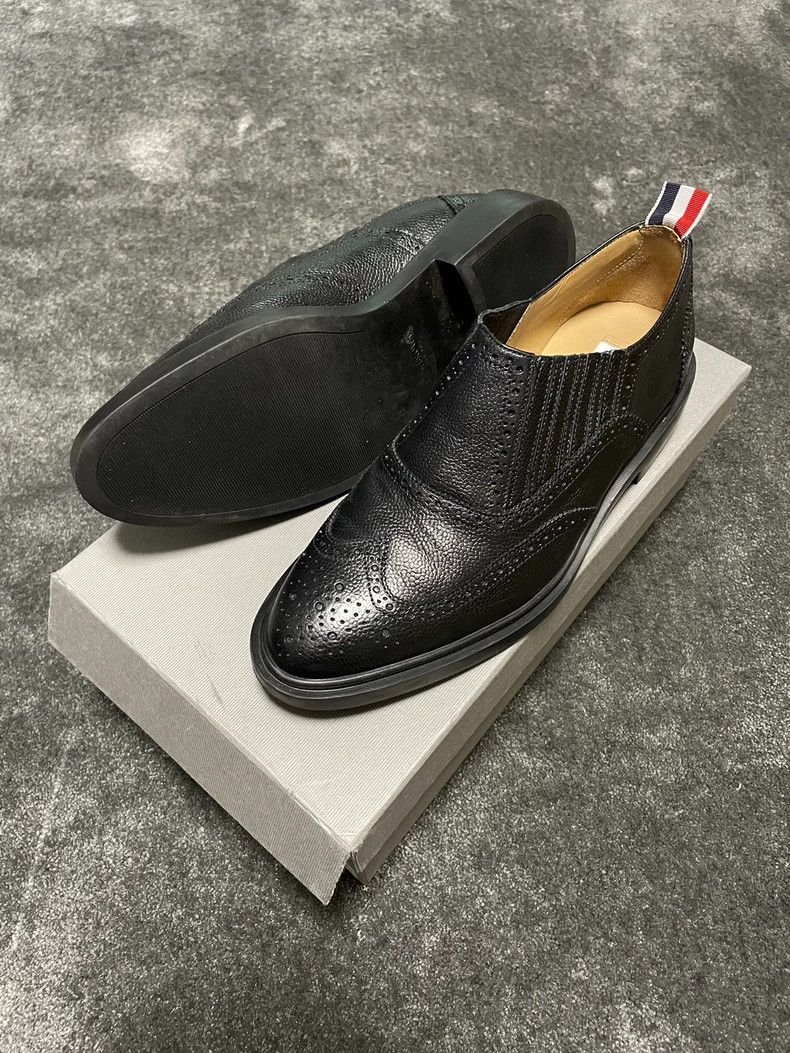 Thom Browne Thom Browne Carve a foot and put on leather shoes Size US 8 / EU 41 - 1 Thumbnail