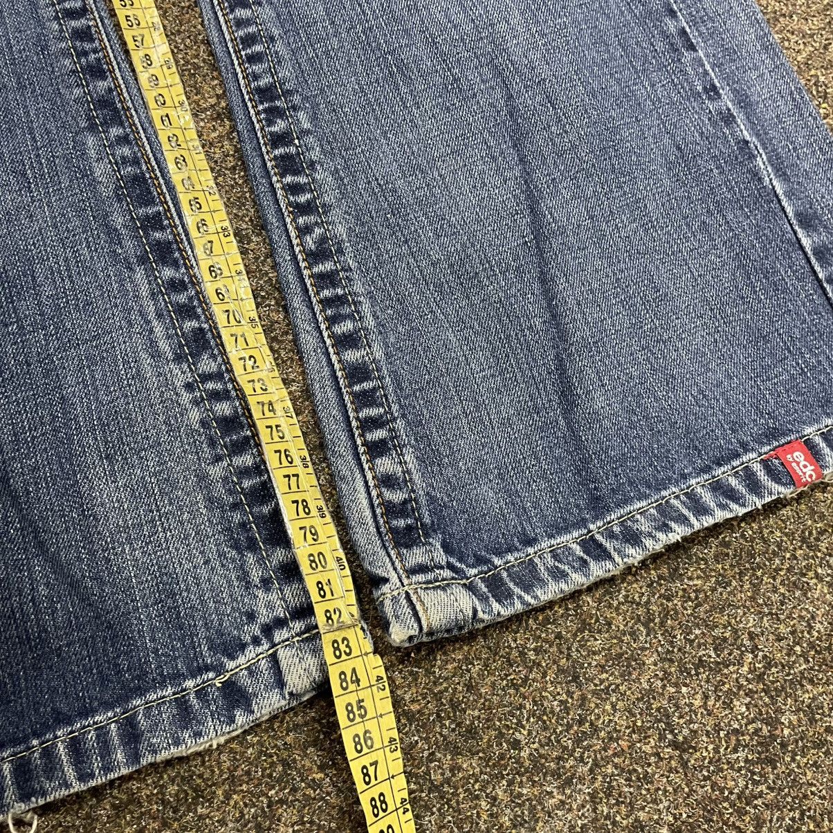 Vintage Vintage Y2K Baggy Wide Leg Faded Jeans Skater Graphic 33 Size US 33 - 8 Thumbnail