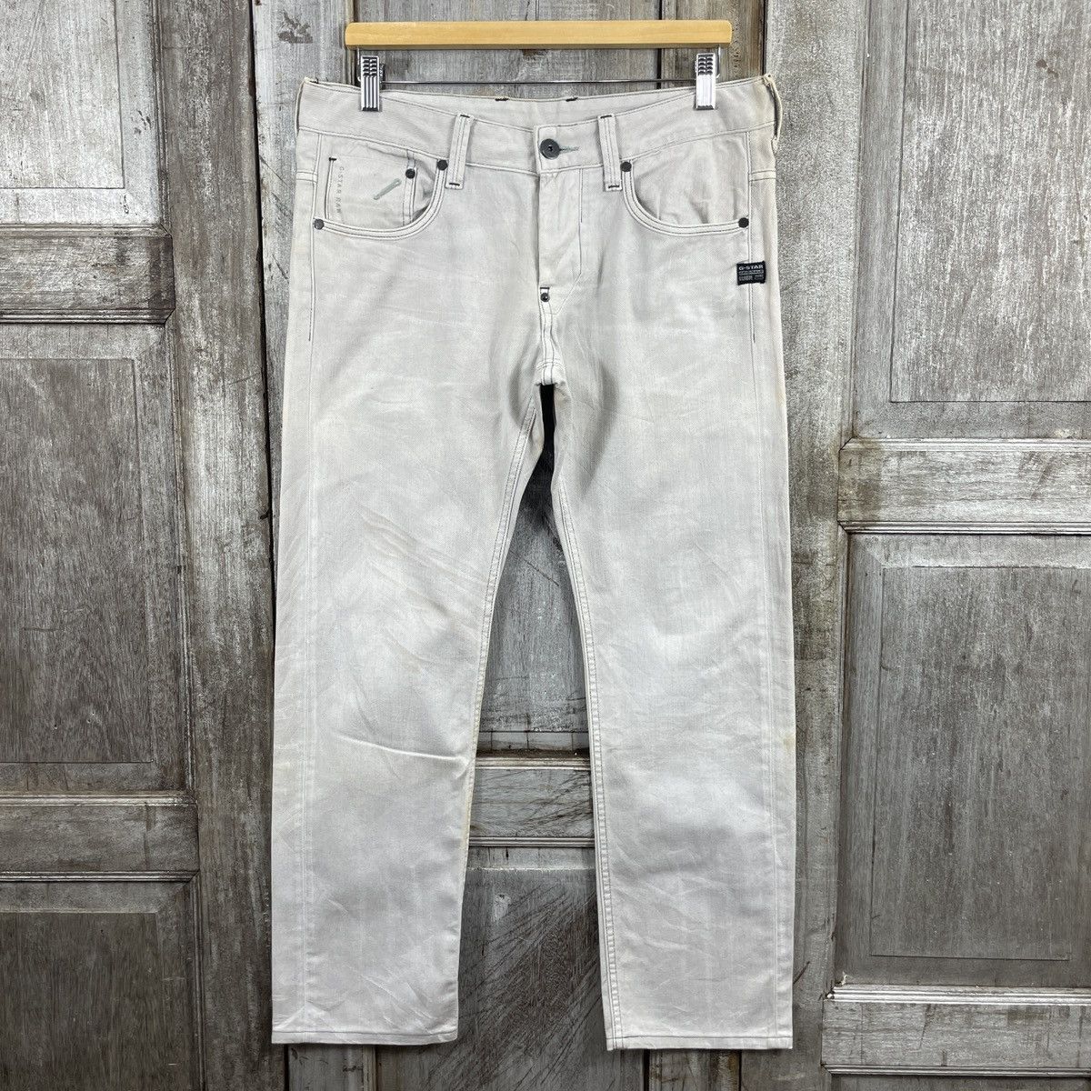 G-Star × Vintage Vintage Gstar Light Wash Jeans Size US 33 - 1 Thumbnail
