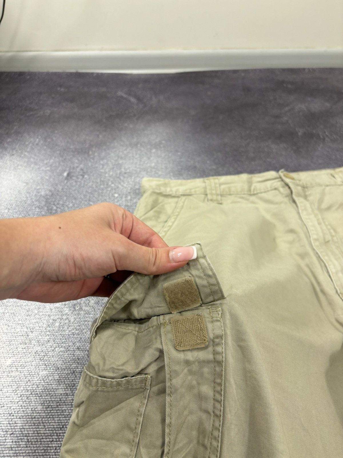 Vintage Vintage Wrangler Y2K Utility Military Hype Cargo Shorts Size US 36 / EU 52 - 5 Thumbnail