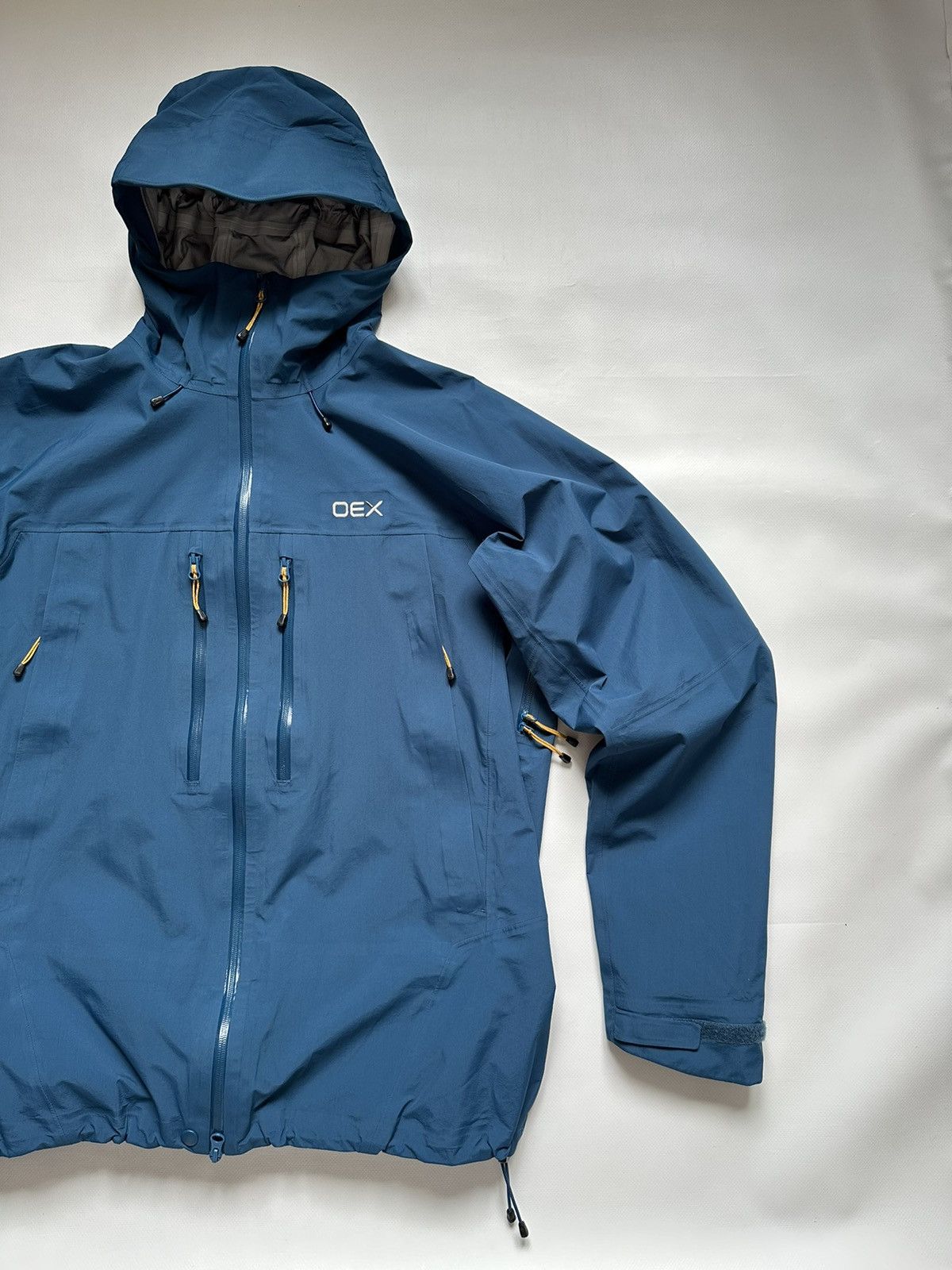 Arc'teryx Oex Jacket Mens Blue Windbreaker Waterproof Rain Hiking XL Size US XL / EU 56 / 4 - 2 Thumbnail