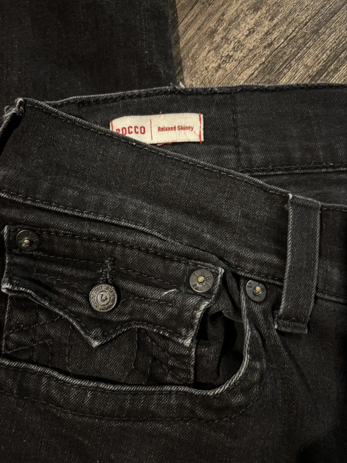 True Religion Black True Religion jeans Size US 34 / EU 50 - 6 Thumbnail