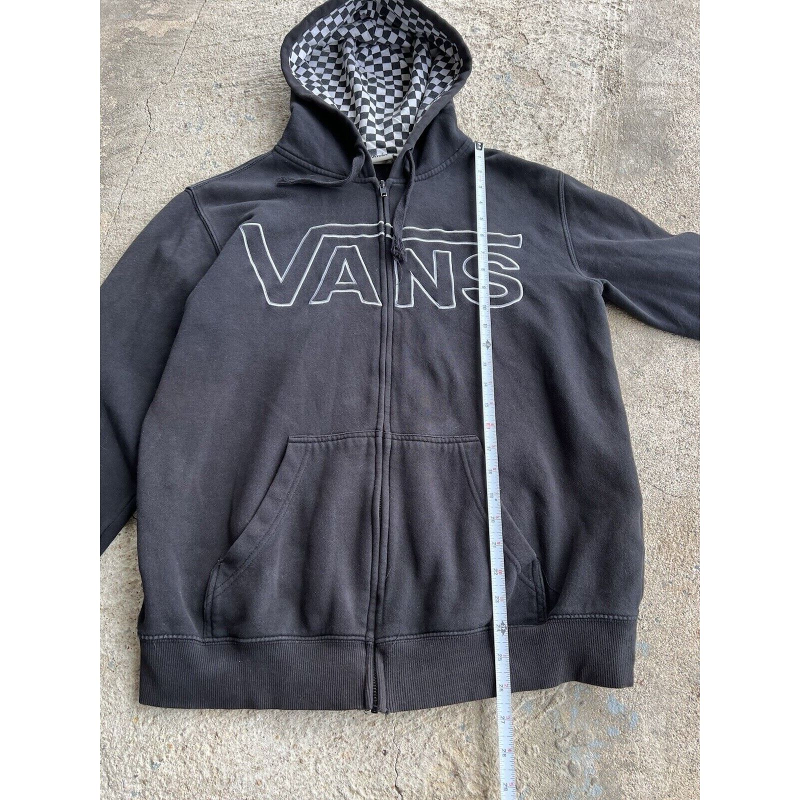 Vans Vintage Y2K Vans Full Zip Hoodie Spell Out Logo Small Size US S / EU 44-46 / 1 - 13 Thumbnail