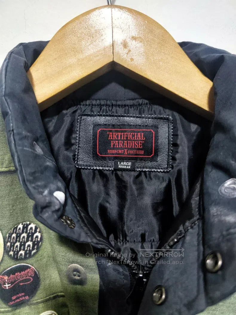 Neighborhood Neighborhood Biker Jacket Cotton Filled Jacket Size US L / EU 52-54 / 3 - 3 Thumbnail