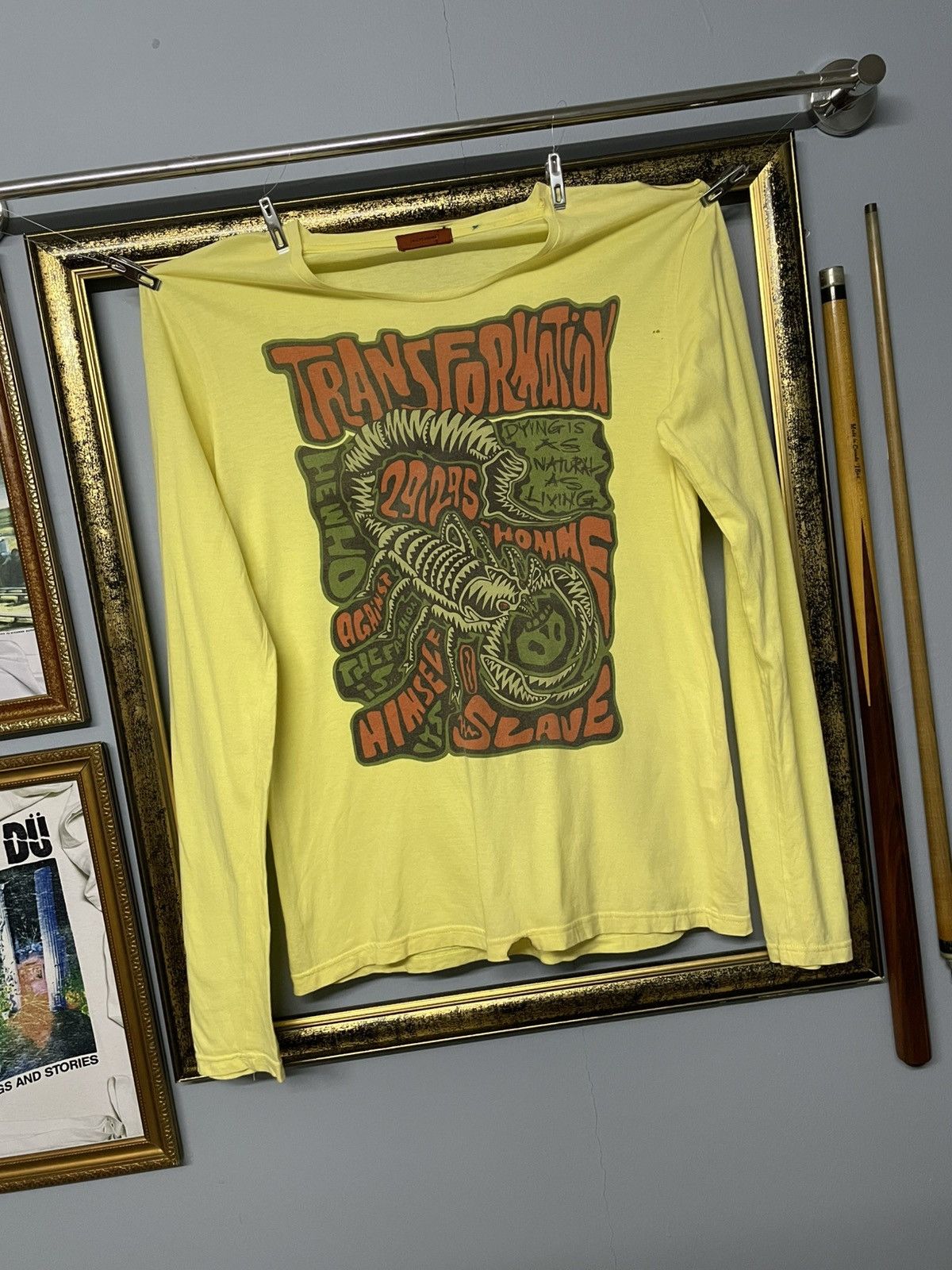 Japanese Brand Vintage Japan 291295=HOMME Transformation Slave Longsleeve Size US S / EU 44-46 / 1 - 2 Thumbnail