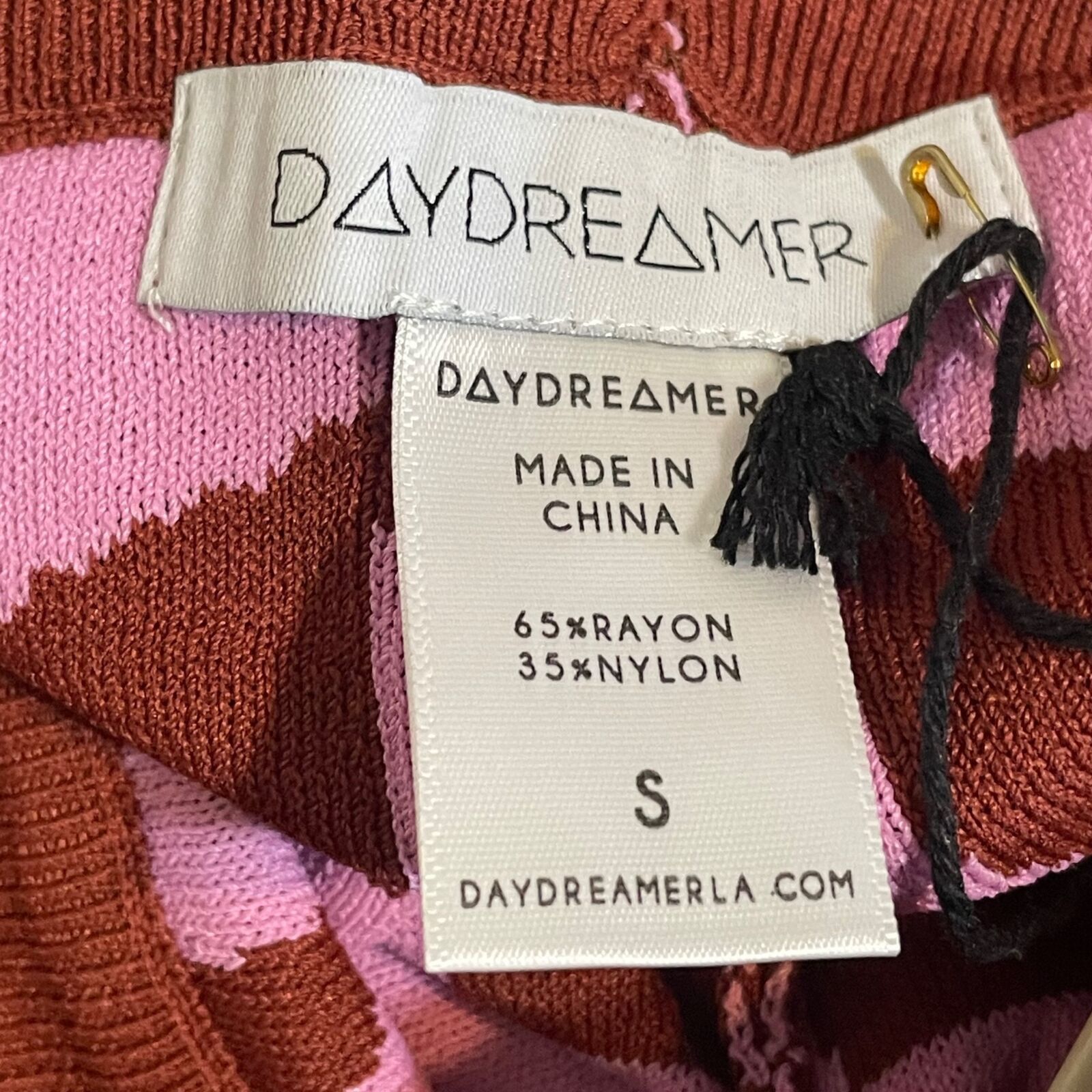 Daydreamer Daydreamer LA Basics Eclipse Wave Pull On Pant NWT Small Size 25" / US 0 / IT 36 - 7 Thumbnail