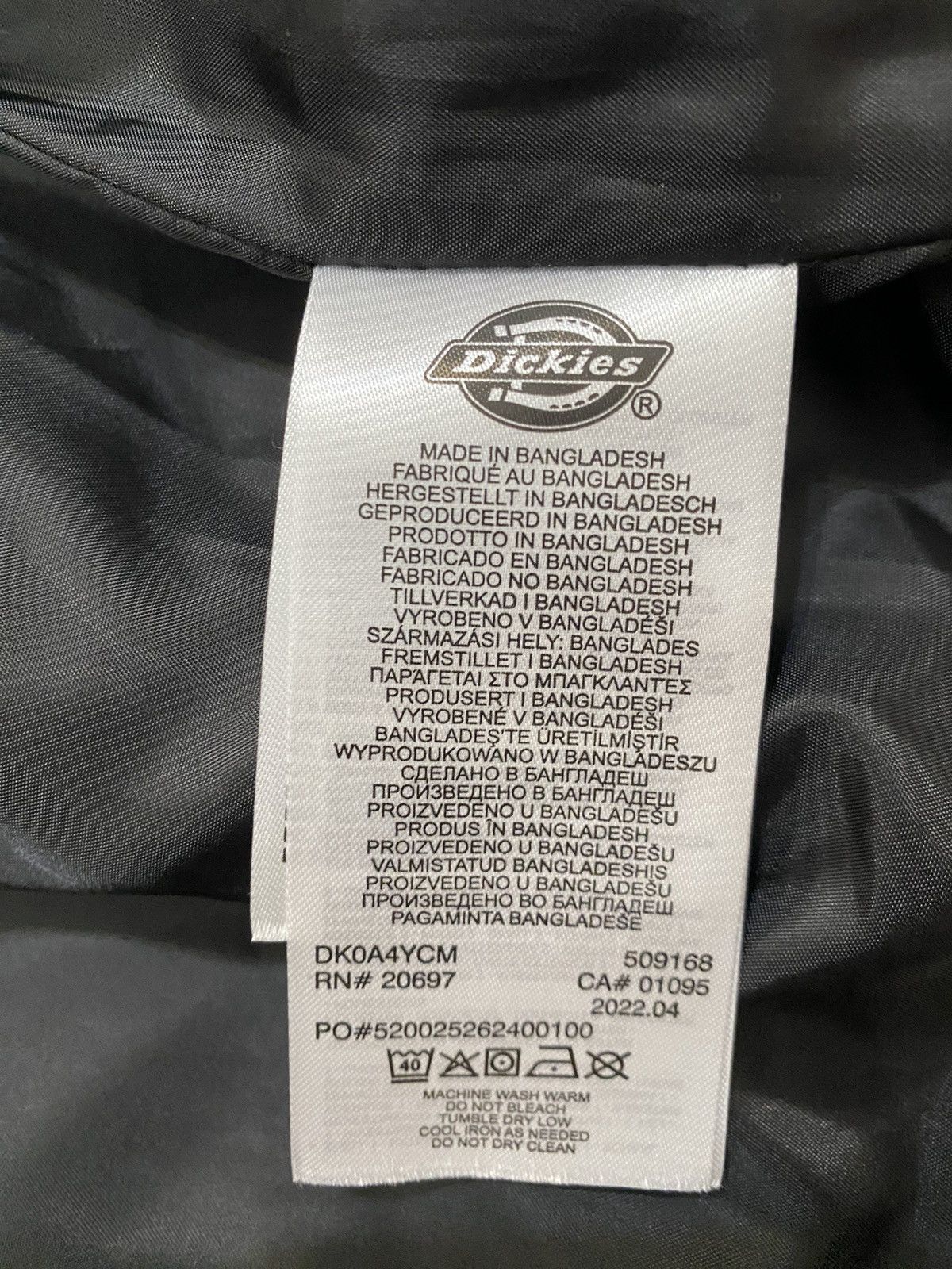 Dickies Dickies Black Sherpa Jacket Zip Up Size US M / EU 48-50 / 2 - 11 Thumbnail