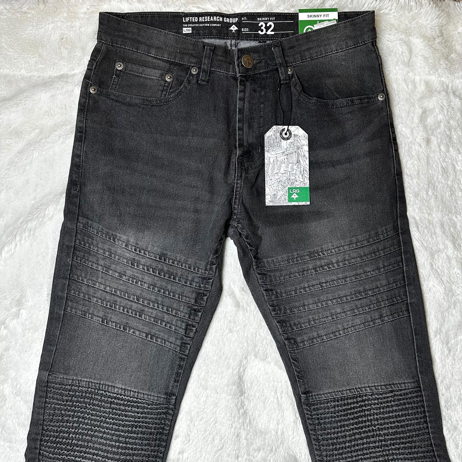 LRG NWT LRG Skinny Fit Jeans Grey Mens 32x32 Size US 32 / EU 48 - 3 Thumbnail