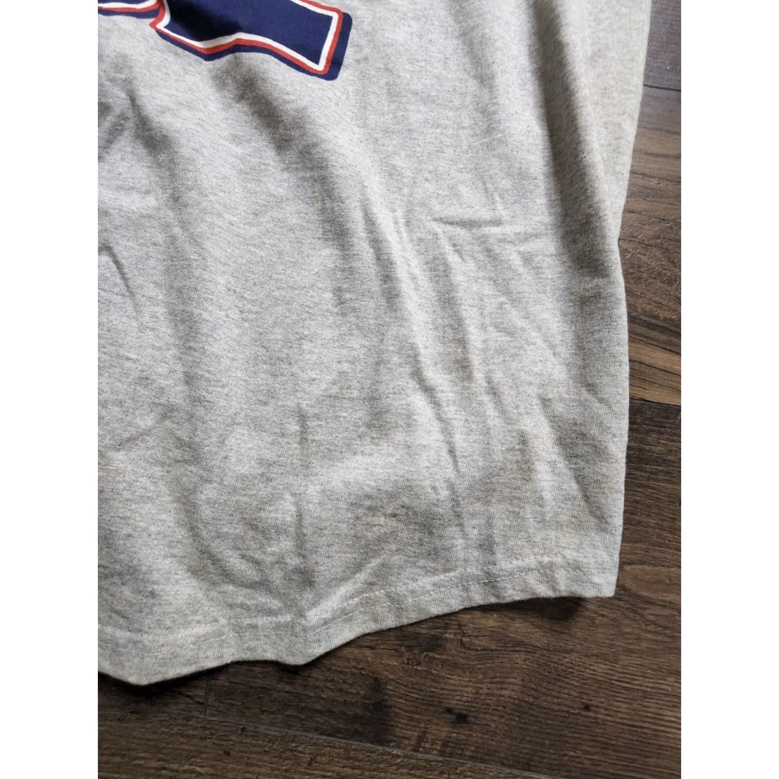 Vintage VINTAGE Badger Beach Baseball Jersey Shirt Adult L Gray Double-Sided Distressed Beach Boys Men L Shirt Mens Size US L / EU 52-54 / 3 - 4 Thumbnail
