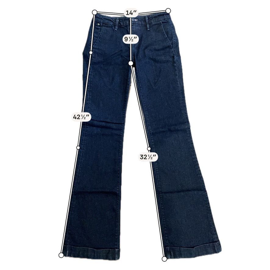 Juicy Couture Juicy Couture Vintage Y2K Trouser Flare Jean USA 25 Festival Size 25" / US 0 / IT 36 - 11 Thumbnail