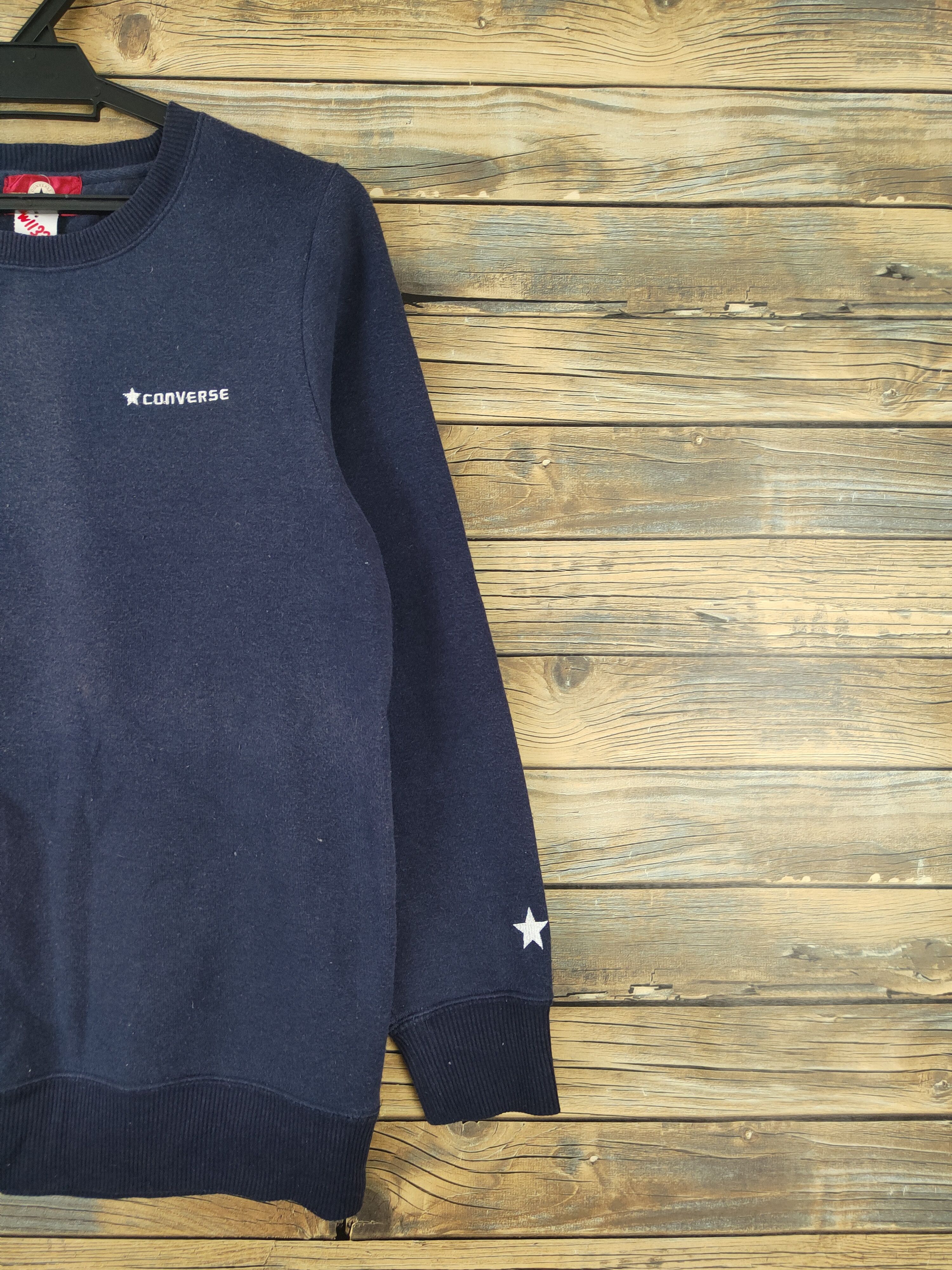 Converse Converse vintage Navy Sweatshirts #W1133 Size L / US 10 / IT 46 - 6 Thumbnail
