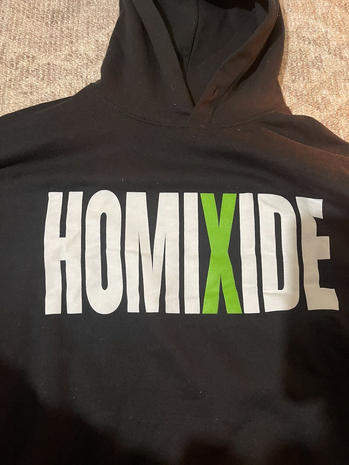 Band Tees HOMIXIDE GANG GREEN HOODIE Size US M / EU 48-50 / 2 - 3 Thumbnail