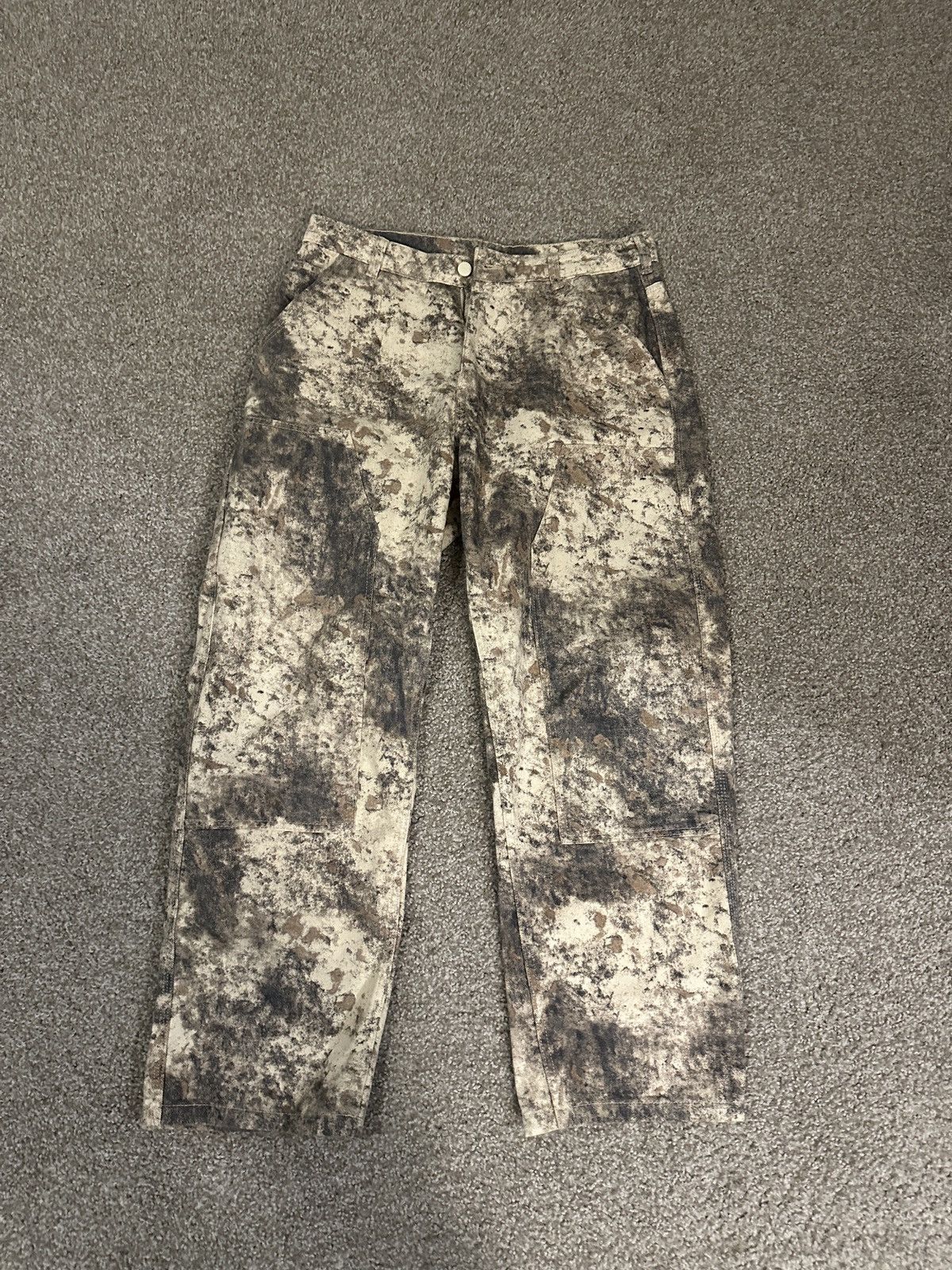 Zara Zara Men’s double knee camo 32 Size US 32 / EU 48 - 1 Thumbnail