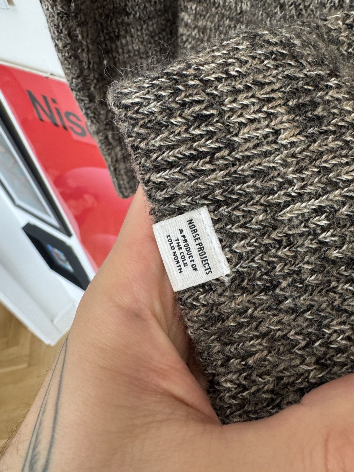 Norse Projects Norse Projects Roald Wool Cotton Rib Sweater Knit Casual Y2k Size US L / EU 52-54 / 3 - 4 Thumbnail