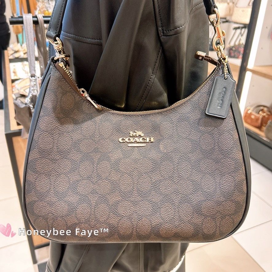 Coach NWT Coach Teri Hobo Bag In Signature Canvas CV940 Size ONE SIZE - 3 Thumbnail