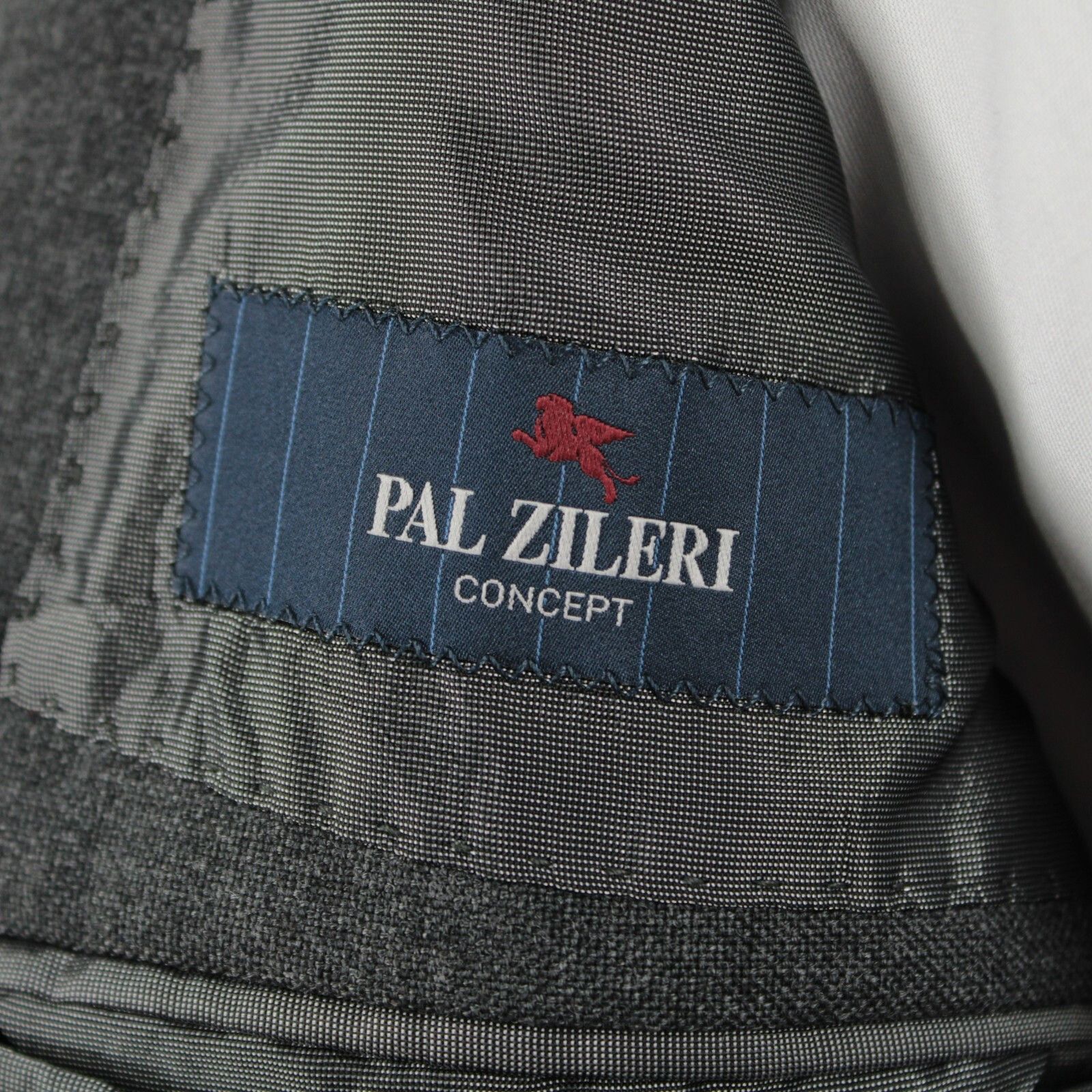 Pal Zileri Pal Zileri Suit Size US 44 Regular in Gray Size 44R - 7 Thumbnail