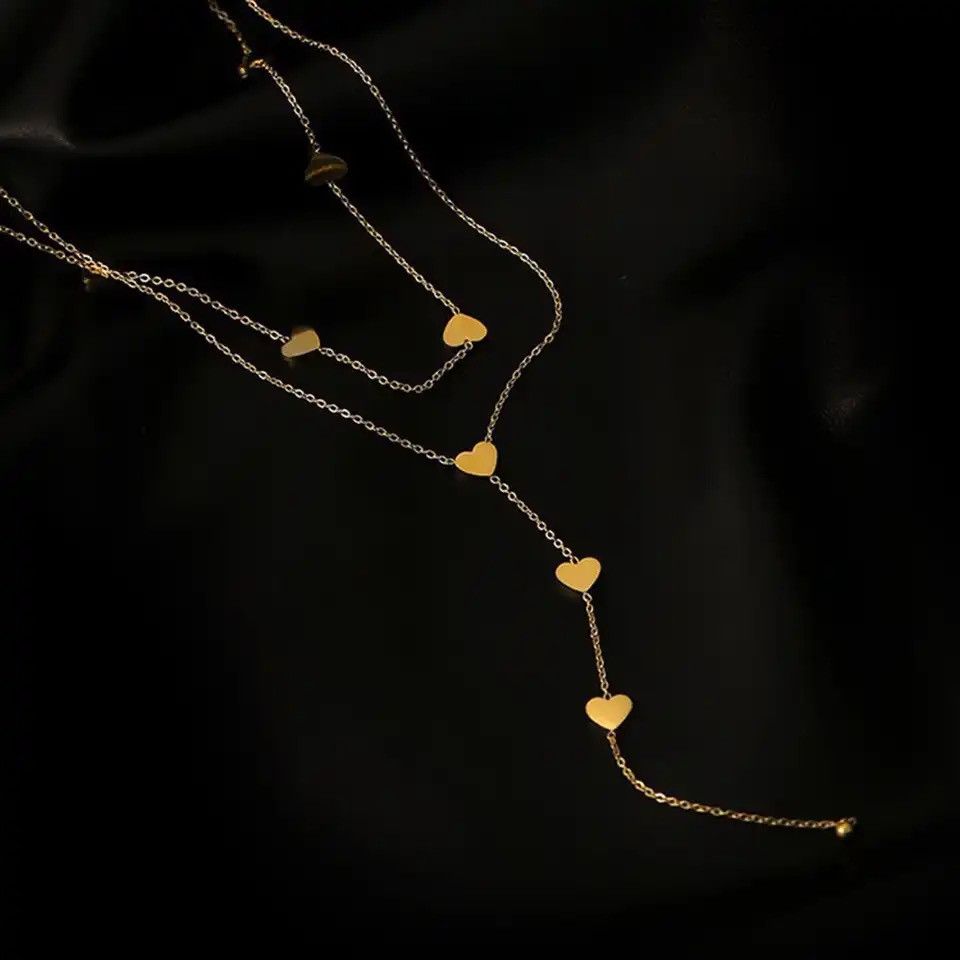 Other Chic Heart Chain Necklace Size ONE SIZE - 1 Thumbnail