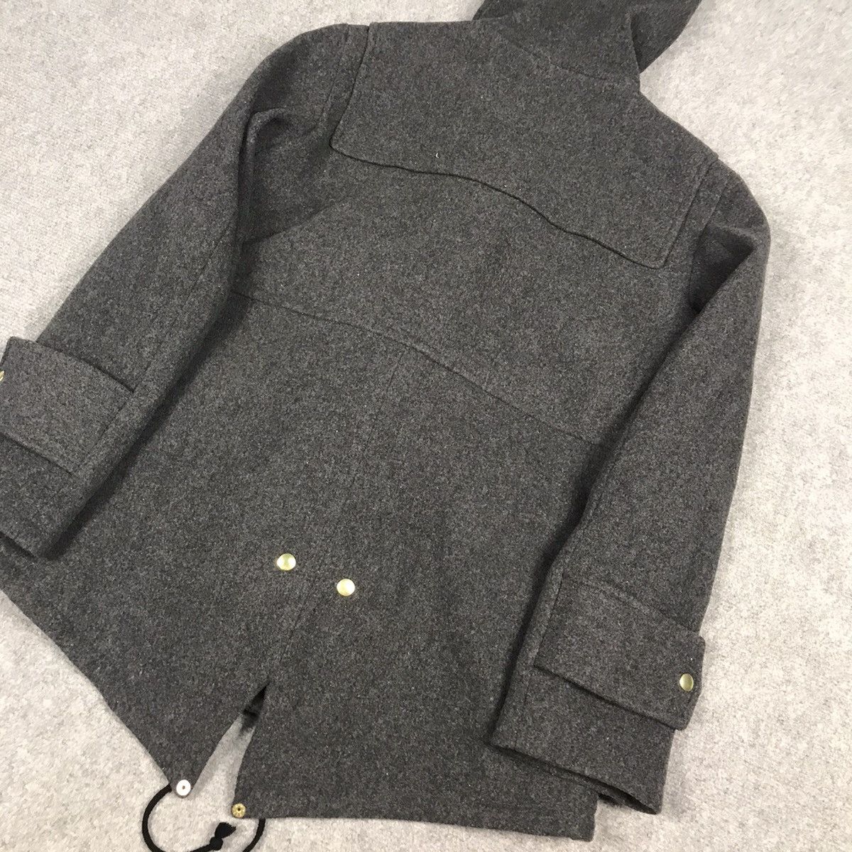 Issey Miyake NE-NET BY ISSEY MIYAKE WOOL DUFFEL STYLE DESIGN JACKET Size US M / EU 48-50 / 2 - 9 Thumbnail