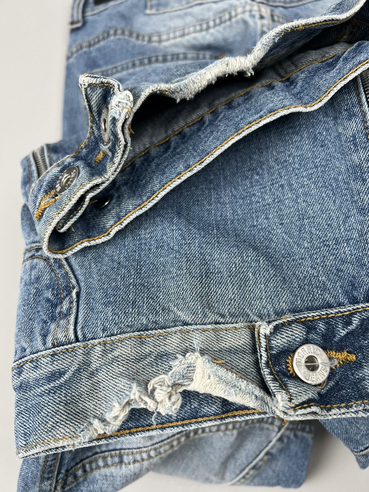 Morris Morris Jeans Denim Pants Asymmetrical Armani Dolce Gabbana Size US 33 - 7 Thumbnail