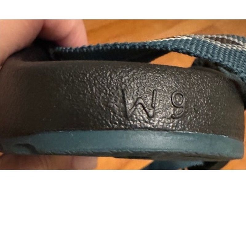 Chaco Chaco ZX2 Classic Angular Teal Black Strappy Sandal NWOT 9 Size US 9 / IT 39 - 6 Thumbnail
