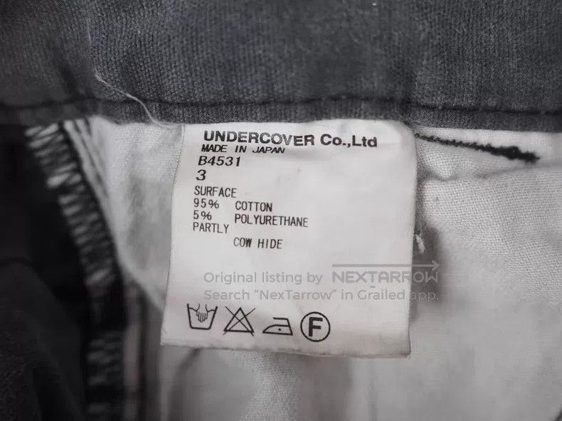 Undercover Undercover size L Grey Splattered Work Pants Size US 27 - 8 Thumbnail