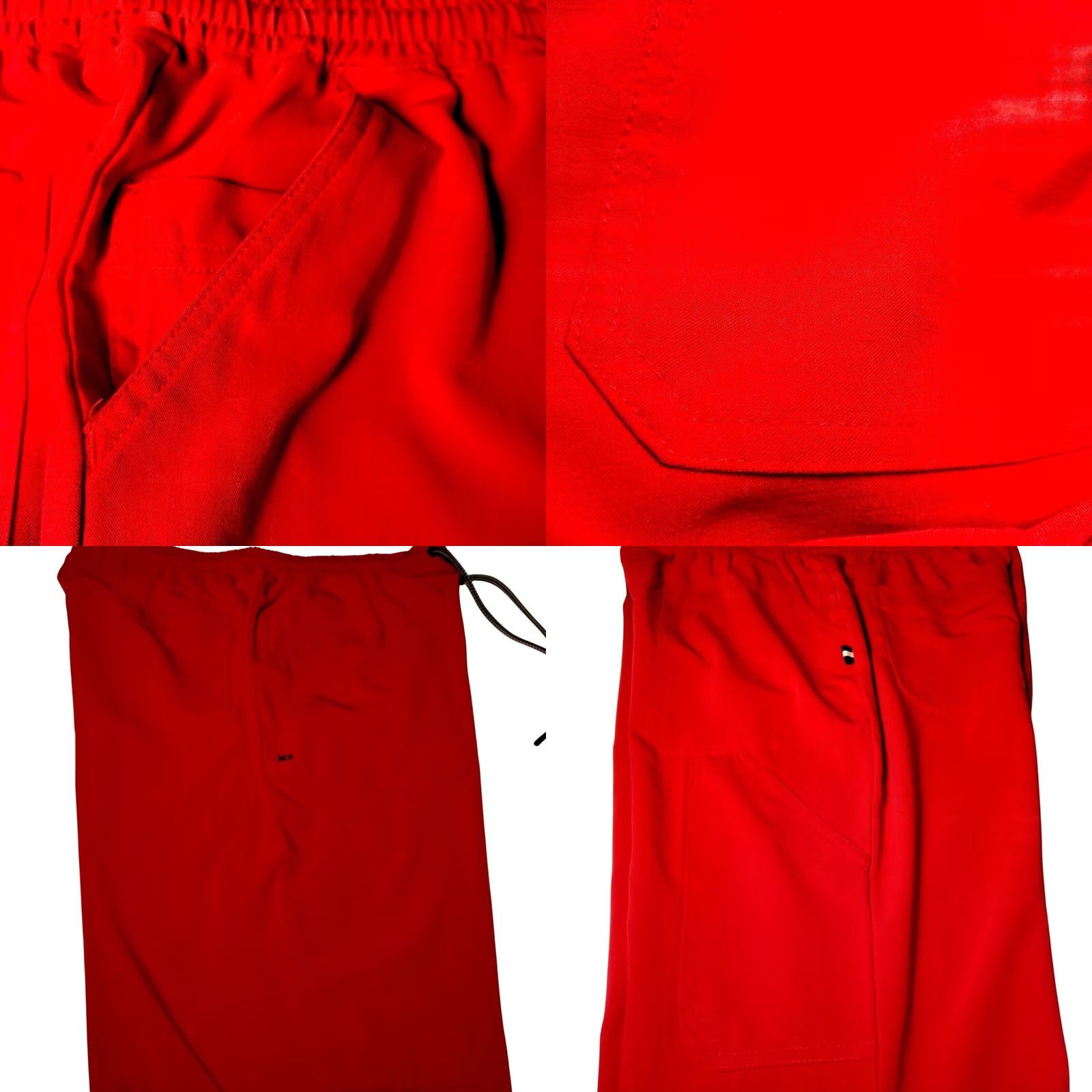Koio Koi Scrub Pants Women S Regular Red Jogger Workwear 740R Stretch Size 28" / US 6 / IT 42 - 8 Thumbnail